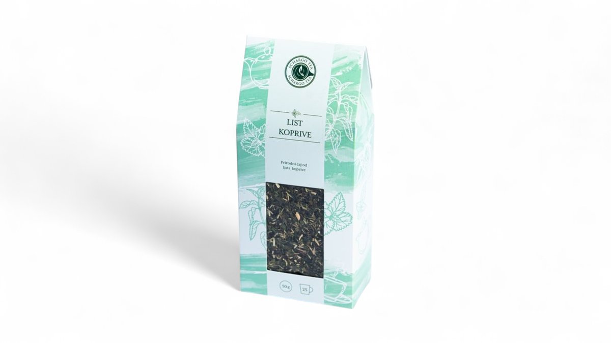 68713dc6674981ac30f93988 Schargo Tea Kopriva krupno sečen čaj 50g - Slika 1