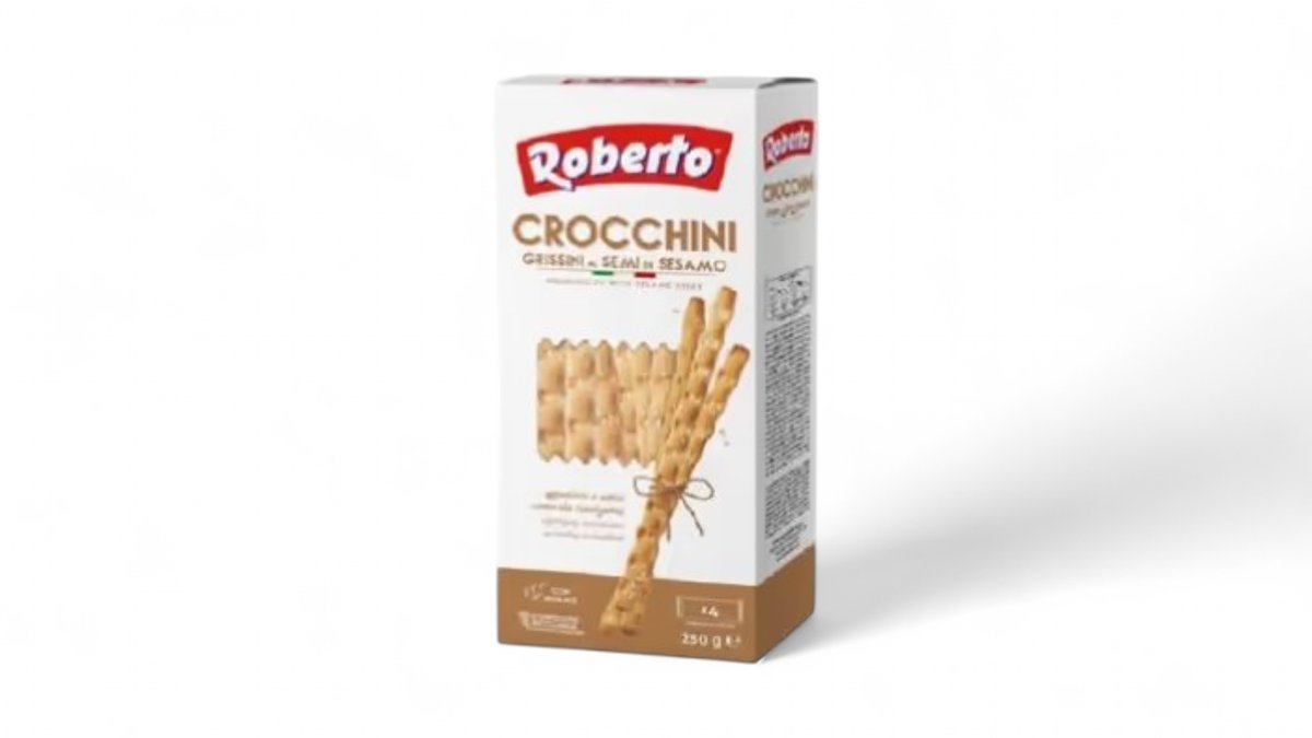 68715ed4674981ac30f939e4 Roberto Crocchini Grisini Sa Susamom 250G - Slika 1