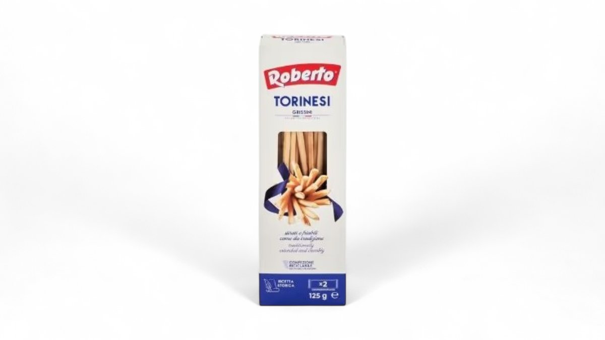 6871600dd8ba7c6cbe5ad294 Roberto Torinesi Grisini Sa Maslinovim Uljem 125G - Slika 1