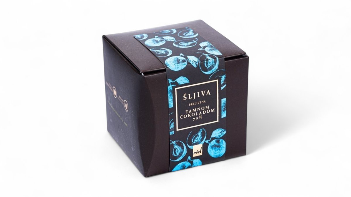 68727d56674981ac30f93d06 Reel Šljiva prelivena tamnom čokoladnom 120g - Slika 1
