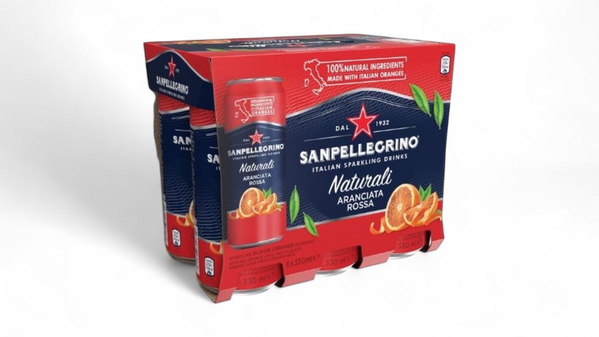 687287c3888d85cb9c92901b San Pellegrino Aranciata Rossa zero 0,33L - Slika 1