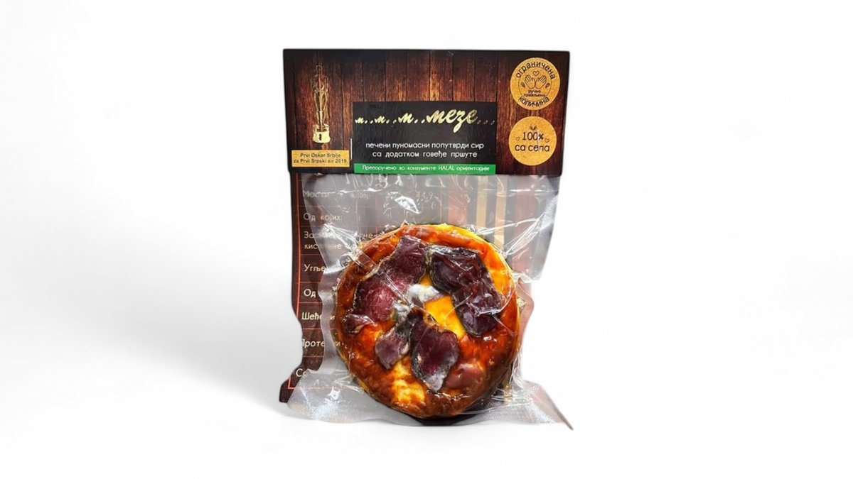 68a0cc7482cbef03420ea469 Pečeni Sir Sa Goveđom Pršutom 250g - Slika 1