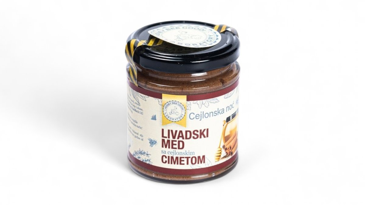 68a75b7a10ec70798b771d75 Honey Bee Good Med Cejlonska noć 250g - Slika 1