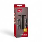 Vacuvin devakuminizator crni sa 4 čepa