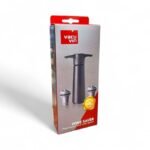 Vacuvin devakuminizator crni sa 2 čepa