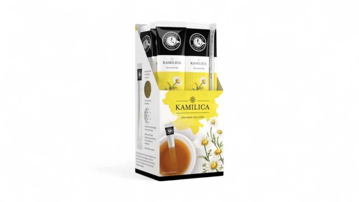 68ebcb02402d917b80ad719a Schargo Tea Kamilica Stick čaj 24g - Slika 1