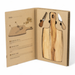 Set Drvena Daska i Pribor za Sir - PARMA