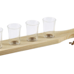 Set Drvena Daska i Čašice - FIESTA