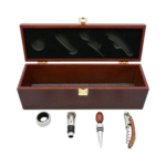 Vinski Set u Drvenoj Kutiji – Classic